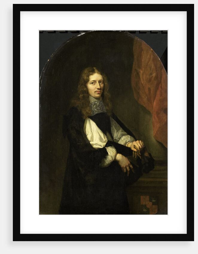 Portrait of Pieter de Graeff, lord of Zuid-Polsbroek, Purmerland, and Ilpendam. Alderman of Amsterdam by Caspar Netscher