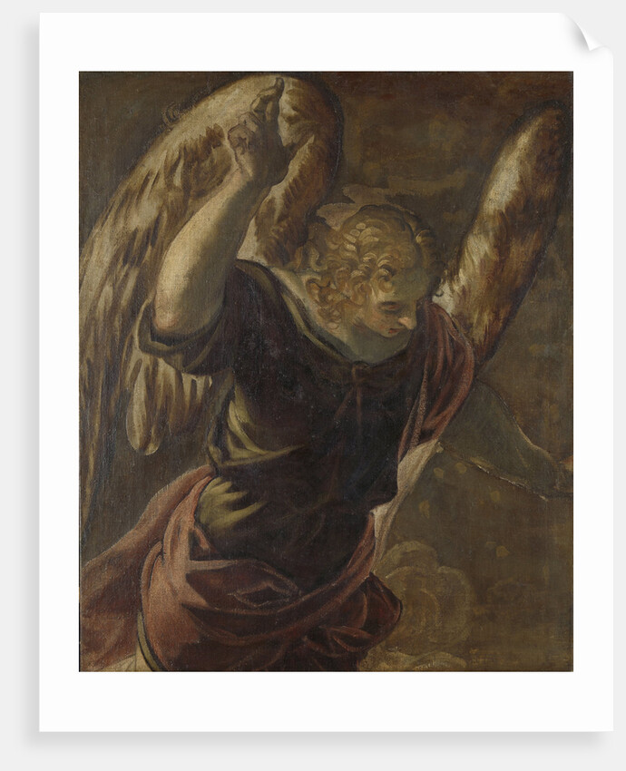 Angel from the Annunciation to the Virgin by Jacopo Tintoretto