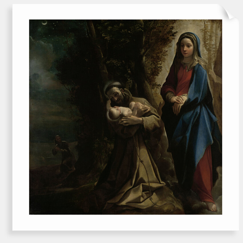 The Vision of Saint Francis of Assisi by Ludovico Carracci