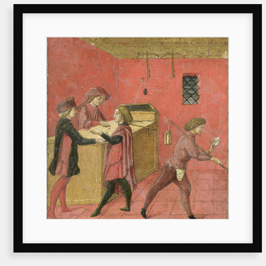 Payment of Salaries to the Night Watchmen in the Camera del Comune of Siena, Italy by Anonymous
