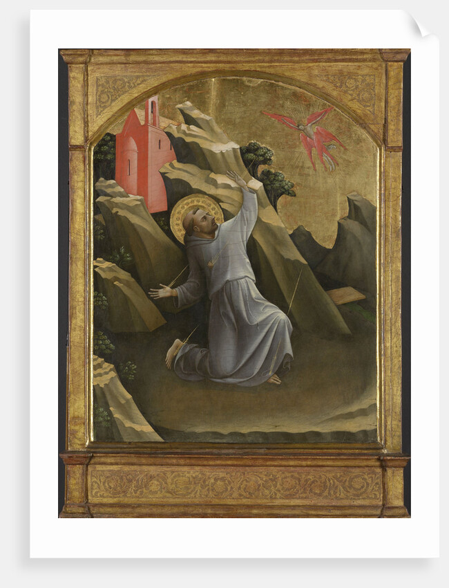 Saint Francis Receiving the Stigmata by Lorenzo Monaco