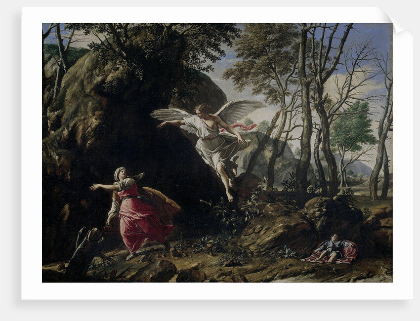 Hagar and Ishmael in the Desert by Francesco Cozza