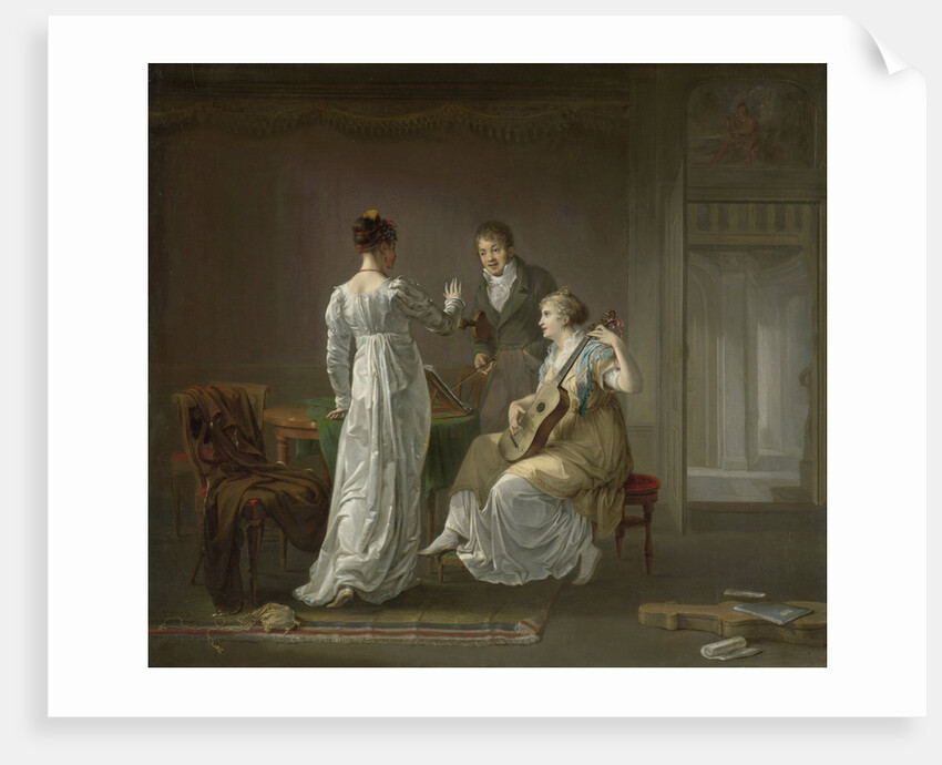 The Music Lesson by Louis Moritz