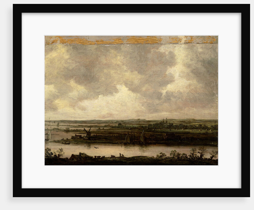 View of the Spaarne and of Haarlemmermeer, The Netherlands by Jan van Goyen