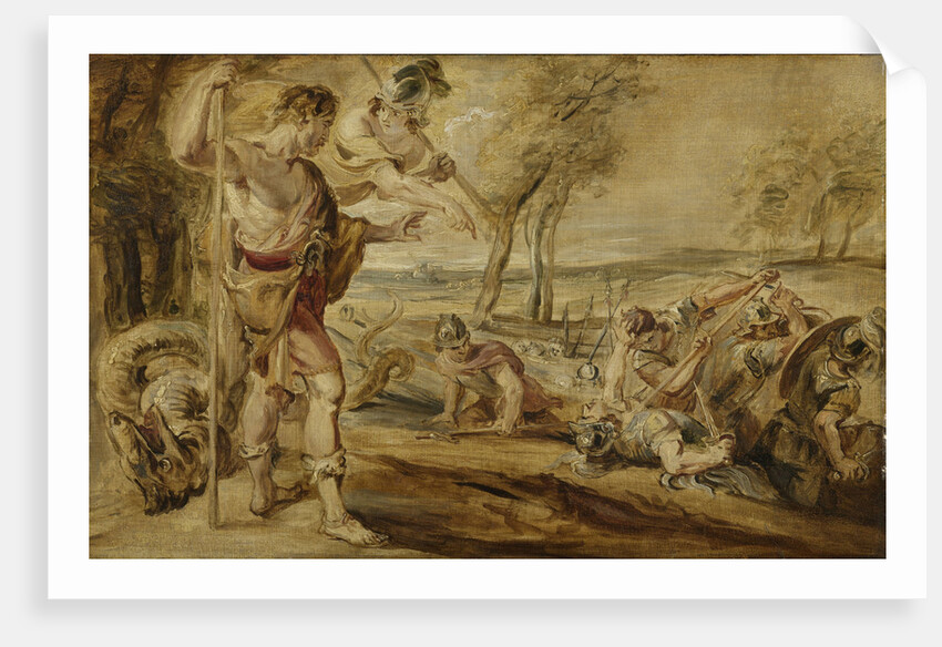 Cadmus sowing dragon's teeth by Workshop of Peter Paul Rubens