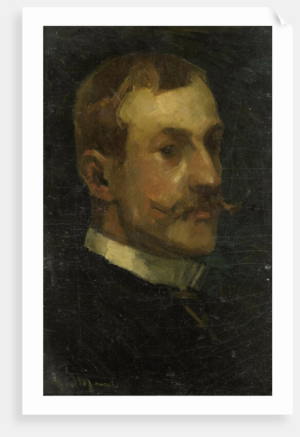 Adriaan Pit. Director of Dutch Museum of History and Art in Amsterdam by Marinus van der Maarel