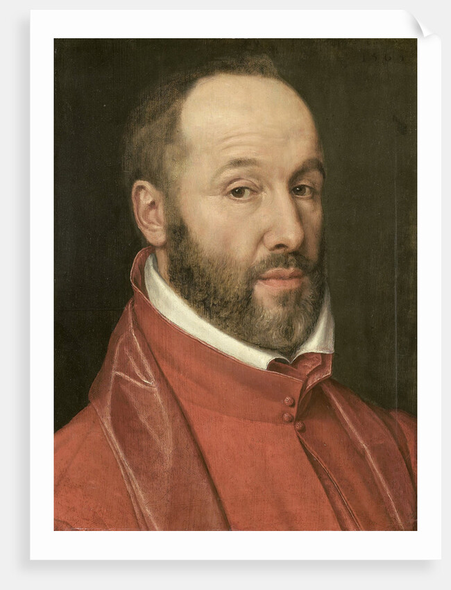 Portrait of Antoine Perrenot, Cardinal de Granvelle, Minister to Charles V and Philip II by Anonymous
