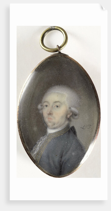 Rudolf van Olden. Counsel and accountant of prins Willem V by Leonardus Temminck