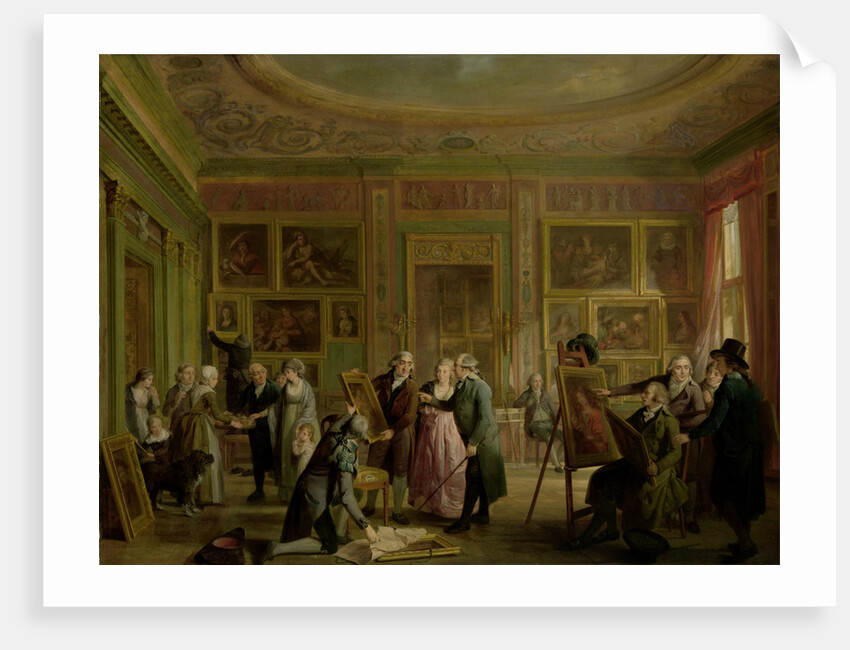 The Art Gallery of Josephus Augustinus Brentano by Adriaan de Lelie
