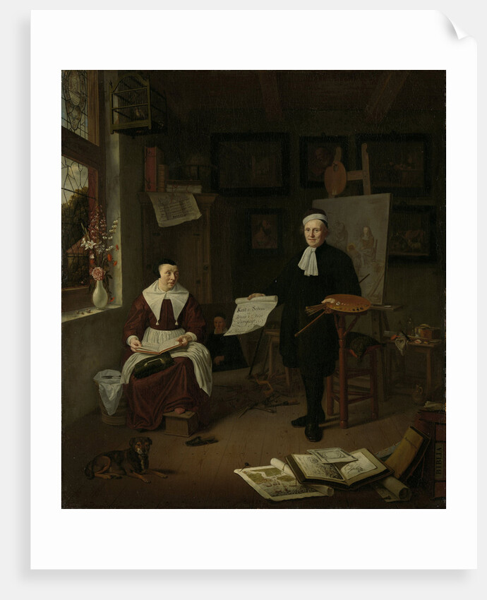 Portrait of Michiel Comans by Michiel van Musscher