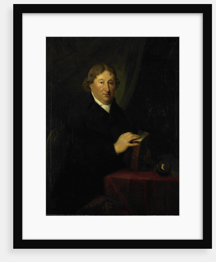 Portrait of Gerrit van der Pot, Lord of Groeneveld, Art Collector in Rotterdam by Johan Bernard Scheffer