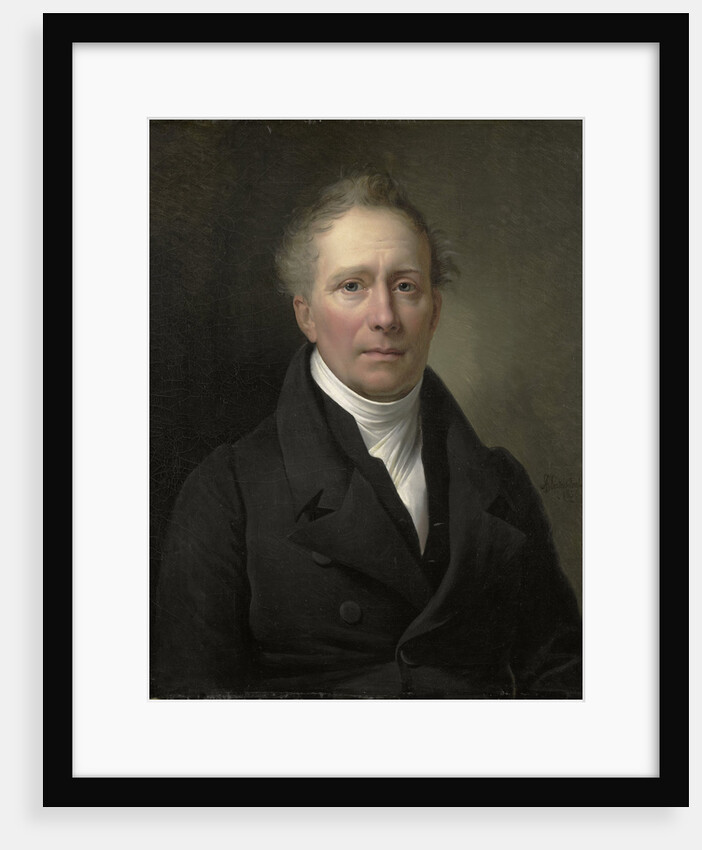 Portrait of Daniel Francis Schas, from 1814 to 1820 Member of the Board of Commerce for the Colonies by Alexandre Jean Dubois Drahonet
