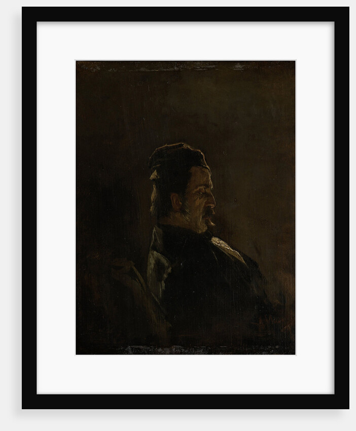 Portrait of Pieter Frederik van Os, Painter by Anton Mauve