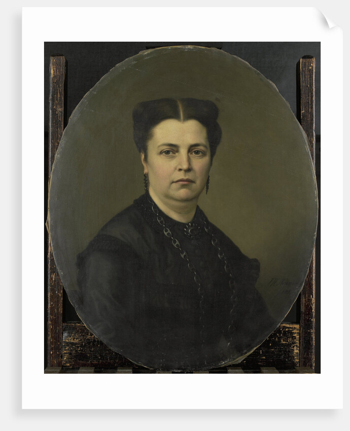Jeanette Antoinette Pietermaat, wife of Pieter Mijer by Johan Heinrich Neuman