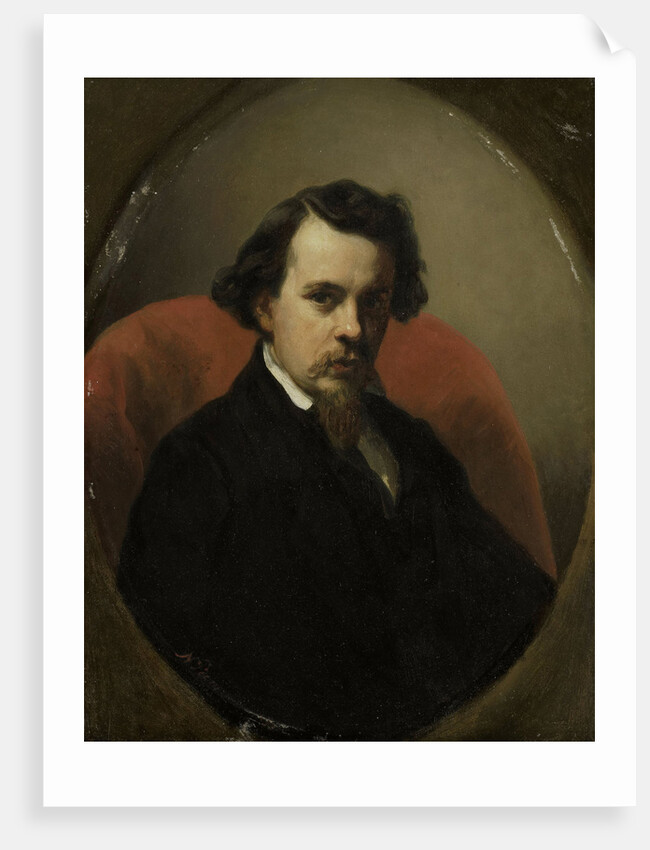 Portrait of Charles Henri Joseph Leicker, Painter by Nicolaas Pieneman