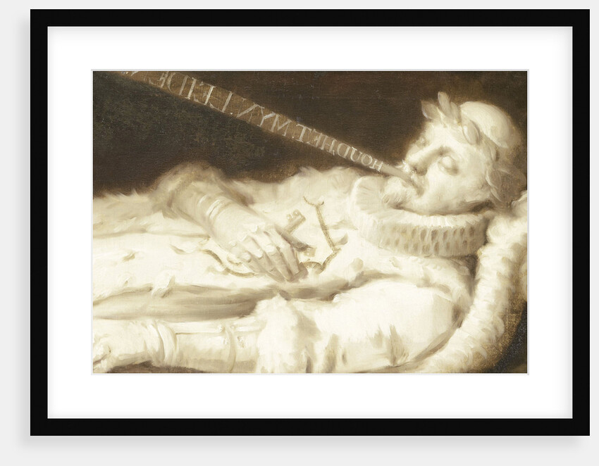 Dirk van Bronkhorst on his deathbed during the siege of Leiden in 1574 by Anonymous