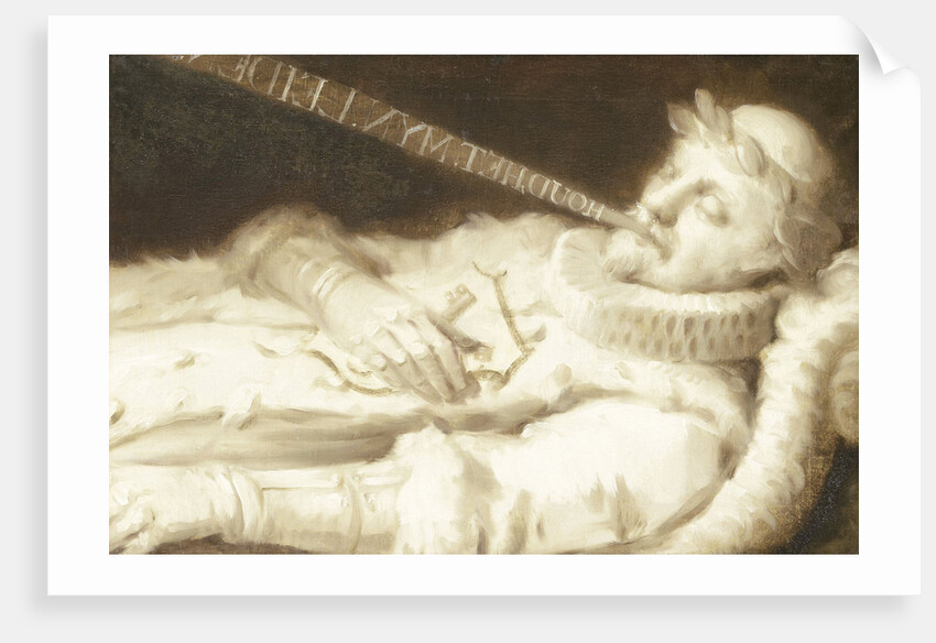 Dirk van Bronkhorst on his deathbed during the siege of Leiden in 1574 by Anonymous