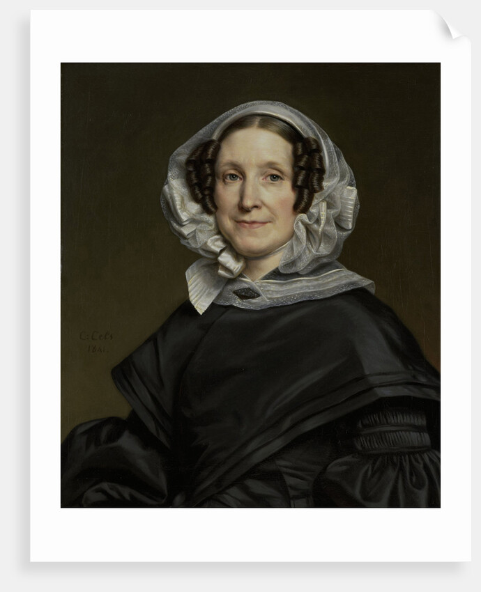 Portrait of Aryna van der Pot, 1786-1850, Wife of N. J. A. C. Hoffmann by Cornelis Cels