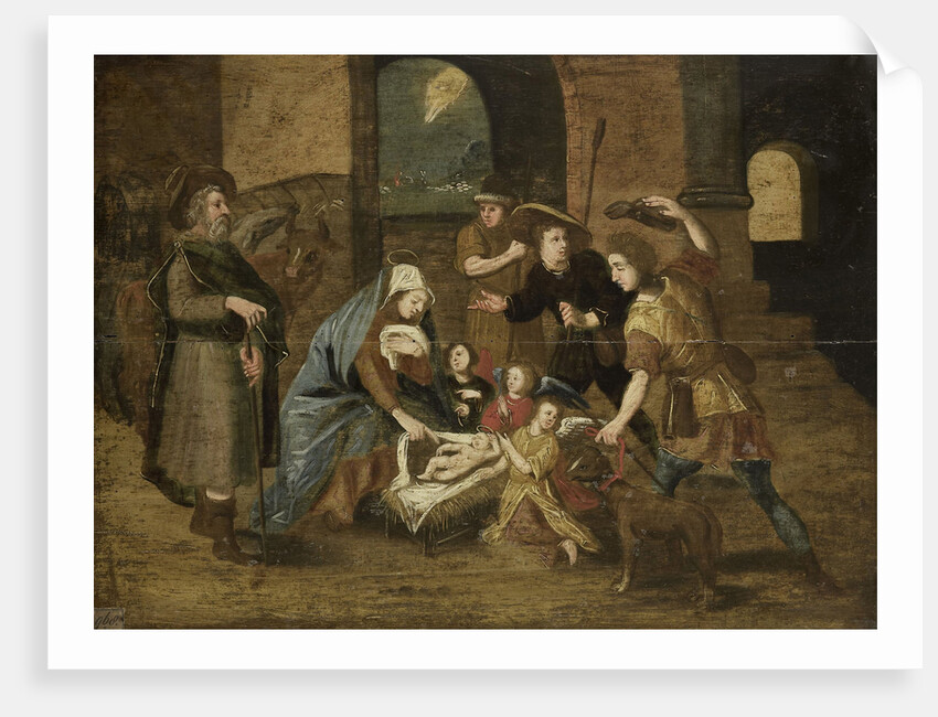 Adoration of the Shepherds by Maerten de Vos