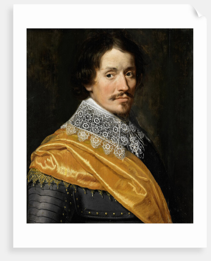 Portrait of an Officer by Wybrand de Geest