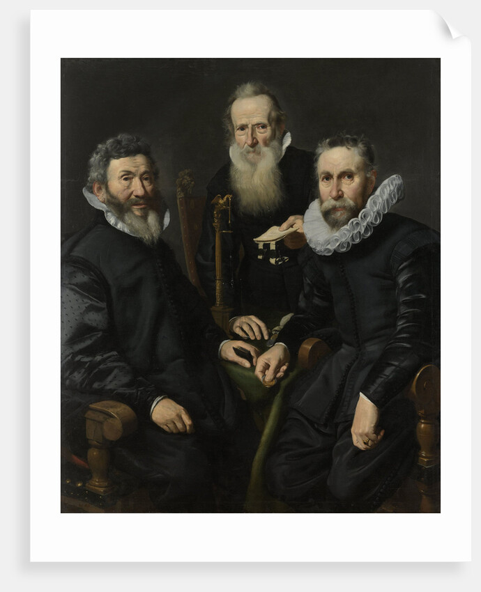 Group Portrait of an Unidentified Board of Governors by Thomas de Keyser