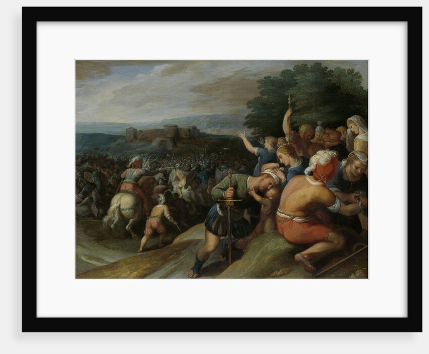 Claudius Civilis Blockades the Romans in Vetera Castra by Otto van Veen