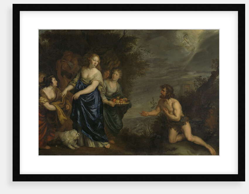 Odysseus and Nausicaa by Joachim von Sandrart
