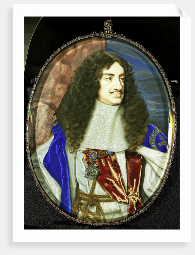 Karel II by Samuel Cooper