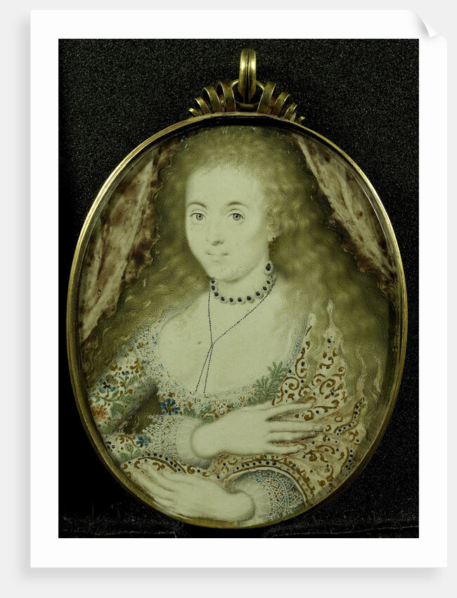 Arabella Stuart by Isaac Oliver