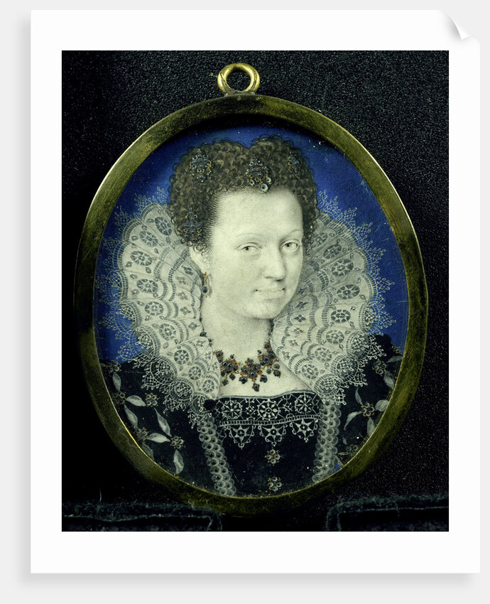 Portrait of a woman by Isaac Oliver
