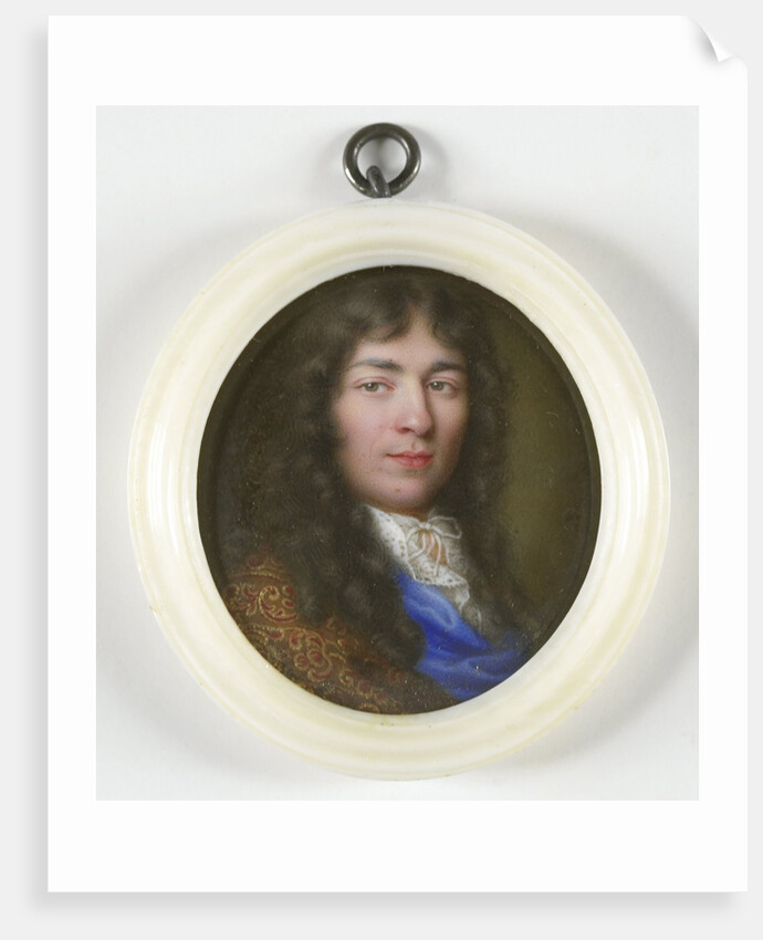 Portrait of a man by Jean Petitot