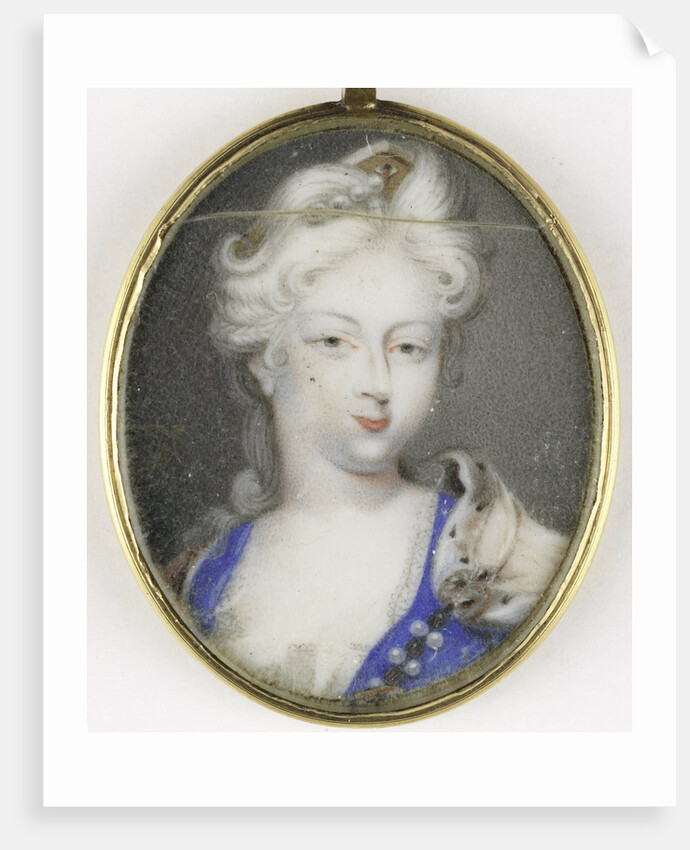 Portrait of a woman, presumably Christiane Charlotte of Württemberg by Anonymous