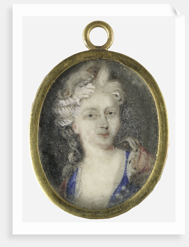 Portrait of a woman, presumably Christiane Charlotte of Württemberg by Anonymous