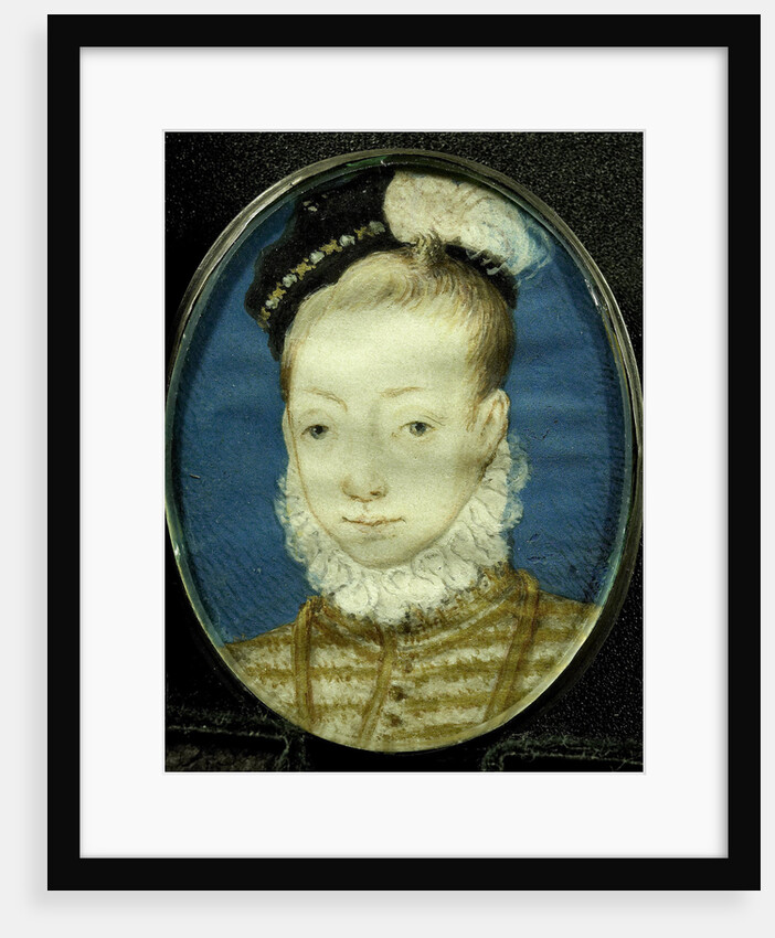 Jacobus Stuart, later King James I of England, about age ten by Anonymous