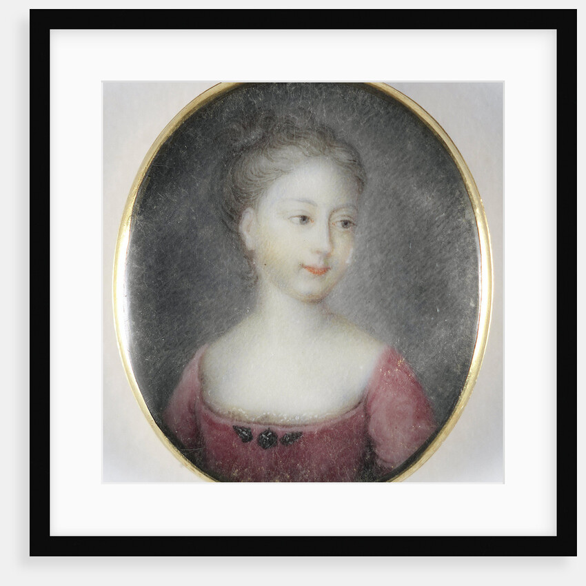 Portrait, a girl, probably a daughter of George II, King of England by Anonymous