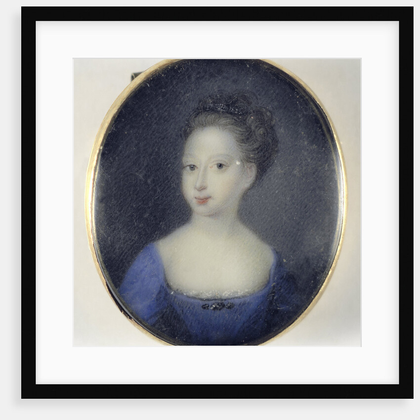 Portrait, a girl, probably a daughter of George II, King of England by Anonymous