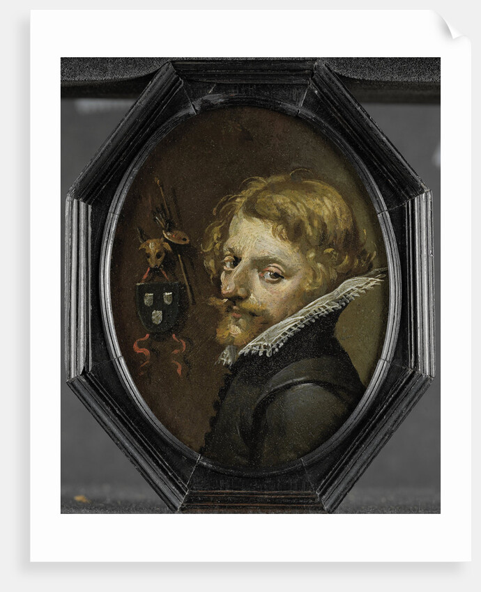 Portrait of a painter by Anonymous
