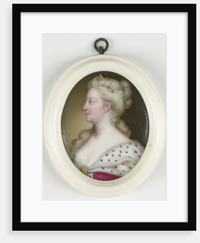 Caroline Wilhelmina of Brandenburg-Anspach, 1683-1737, wife of George II, king of England by Christian Friedrich Zincke