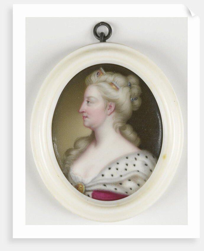 Caroline Wilhelmina of Brandenburg-Anspach, 1683-1737, wife of George II, king of England by Christian Friedrich Zincke