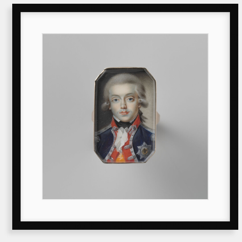 Ring with Portrait of Willem George Frederik, Prince of Orange-Nassau by Anonymous