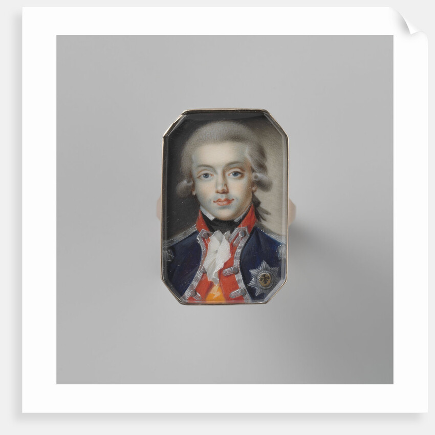 Ring with Portrait of Willem George Frederik, Prince of Orange-Nassau by Anonymous