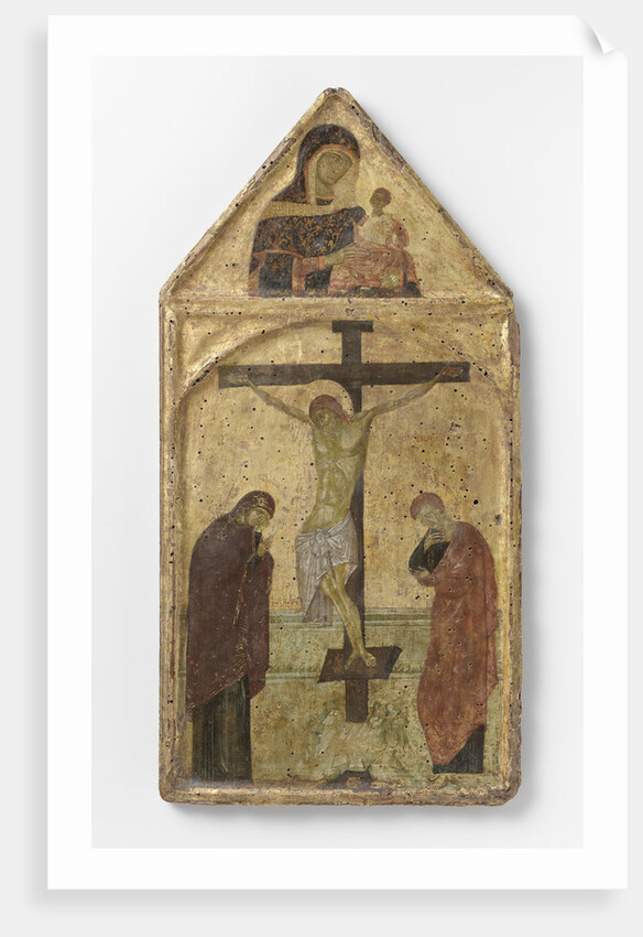 Crucifixion with the Virgin and Saint John by Anonymous