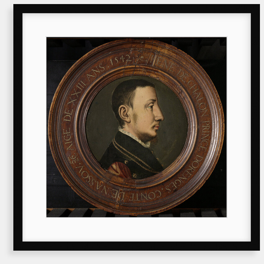 Portrait of René de Châlon, Prince of Orange by Anonymous