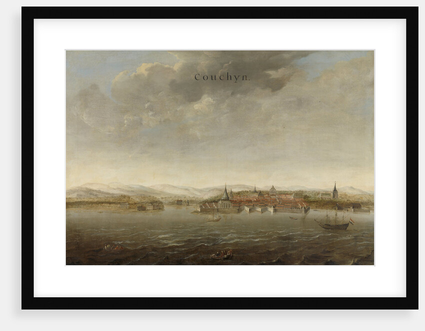 View of Cochin on the Malabar Coast of India by Johannes Vinckboons