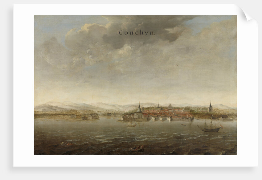 View of Cochin on the Malabar Coast of India by Johannes Vinckboons