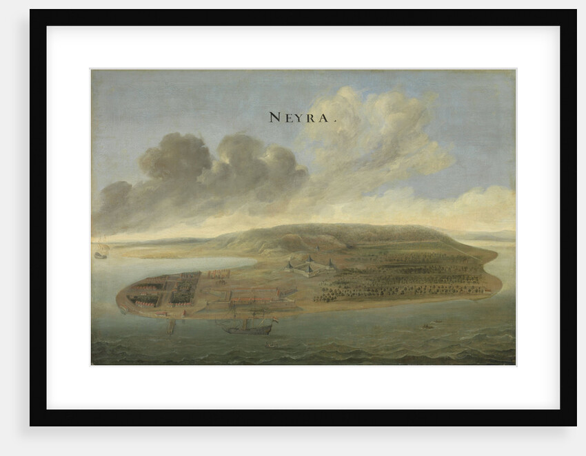 View of Banda, Southern Moluccas by Johannes Vinckboons