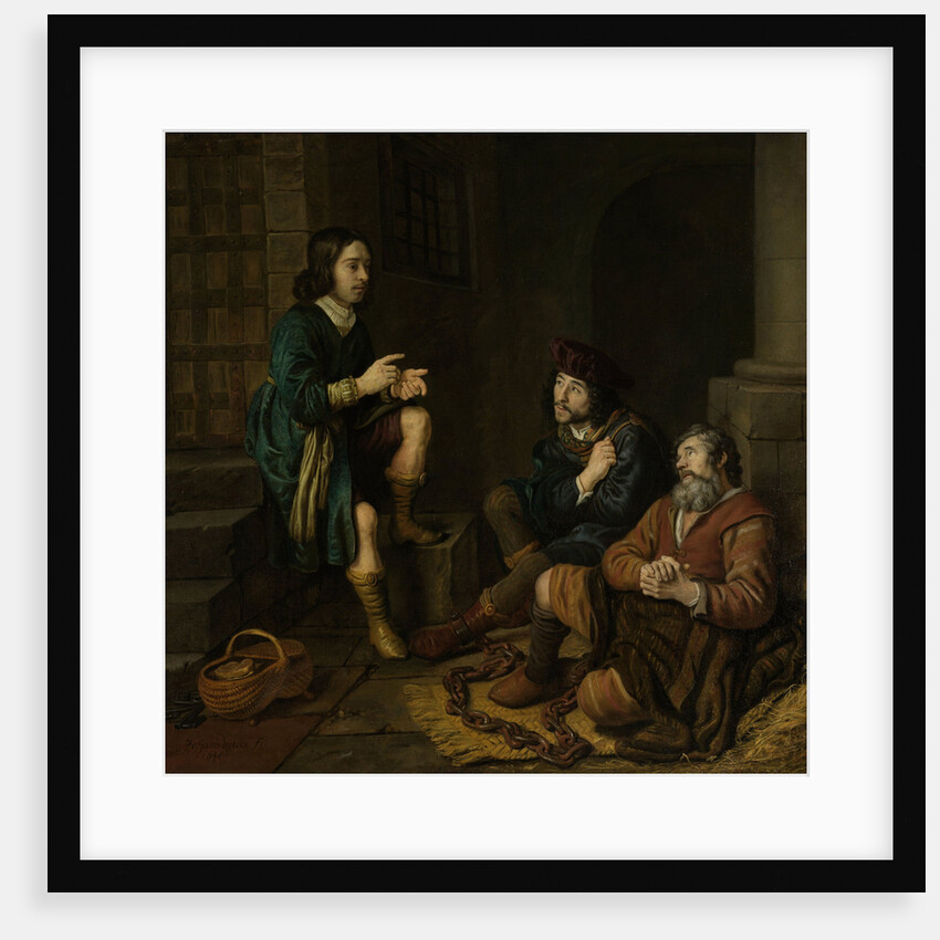 Joseph Interprets the Dreams of the Baker and the Butler by Jan Victors
