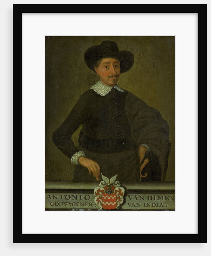 Portrait of Antonio van Diemen, Governor-General of the Dutch East Indies by Anonymous