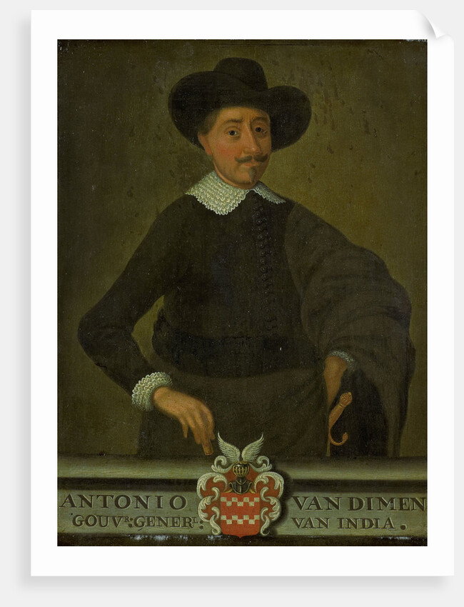 Portrait of Antonio van Diemen, Governor-General of the Dutch East Indies by Anonymous