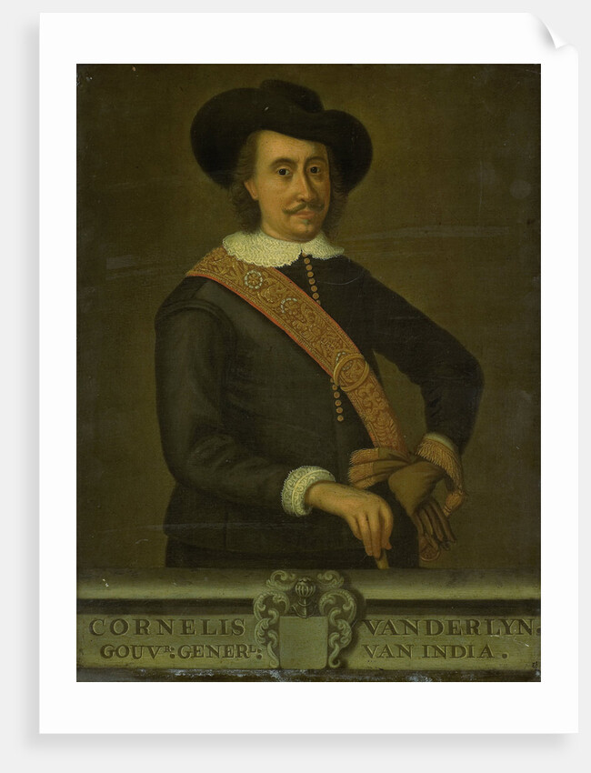 Portrait of Cornelis van der Lijn, Governor-General of the Dutch East Indies by Anonymous